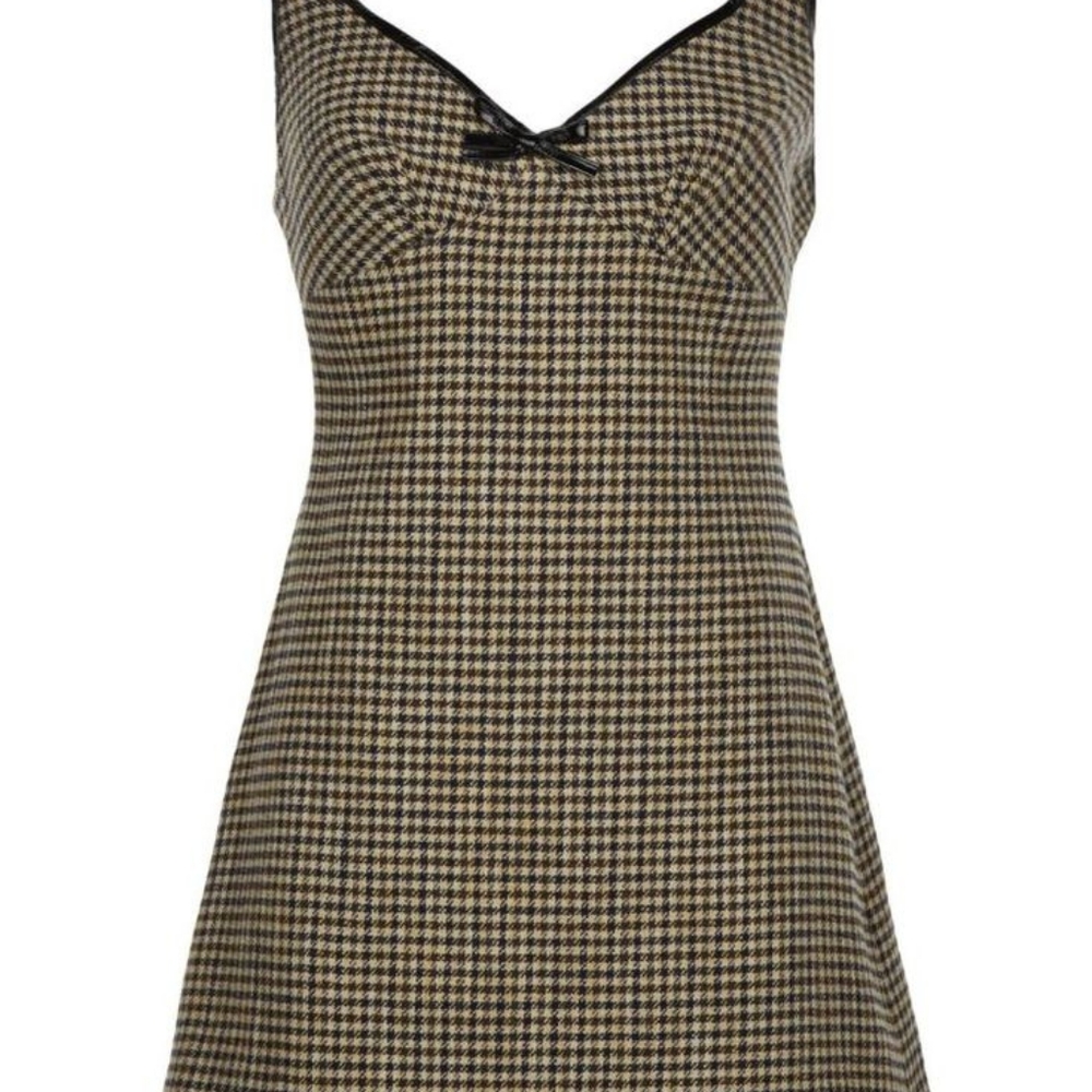ISO!!! Alexa Chung Houndstooth Mini Dress